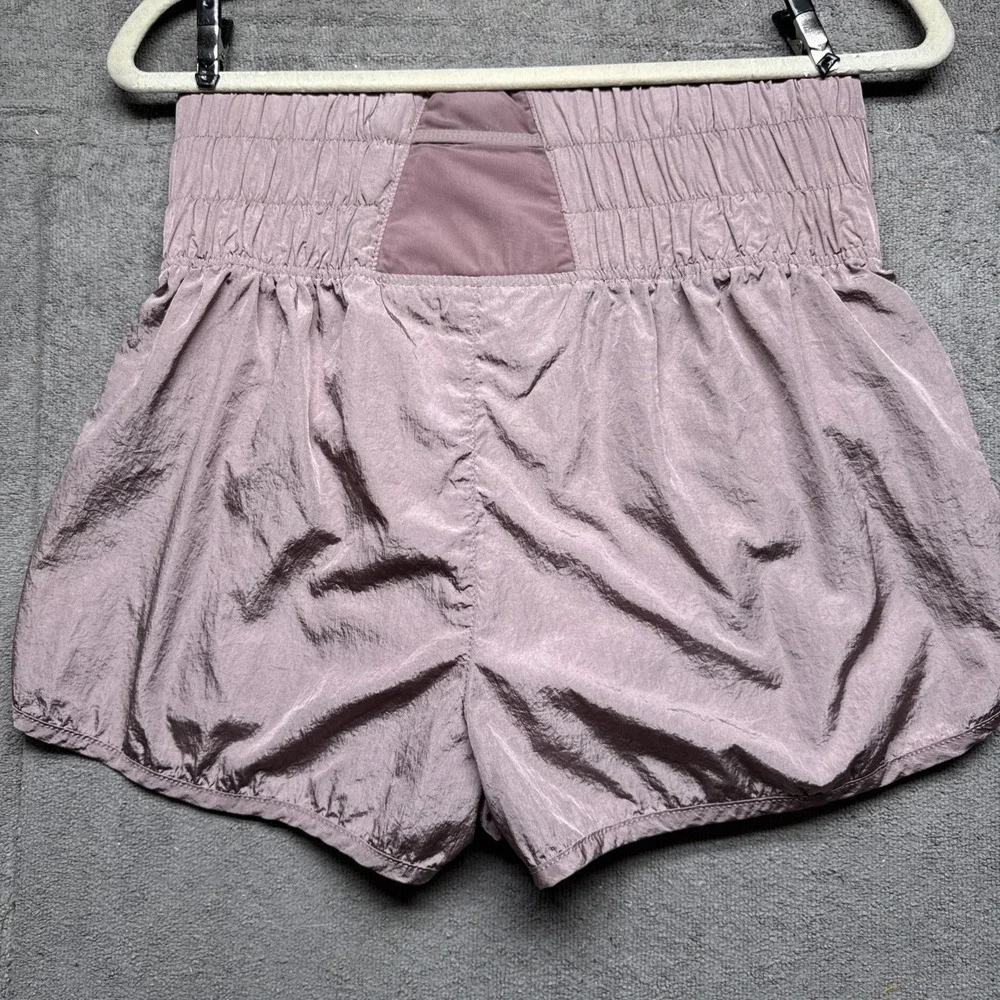 Free People Movement Mauve‎ Running Athletic Shorts Women's Large Activewear